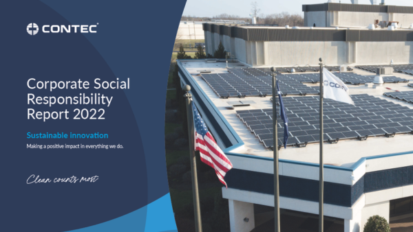Contec CSR Report cover image