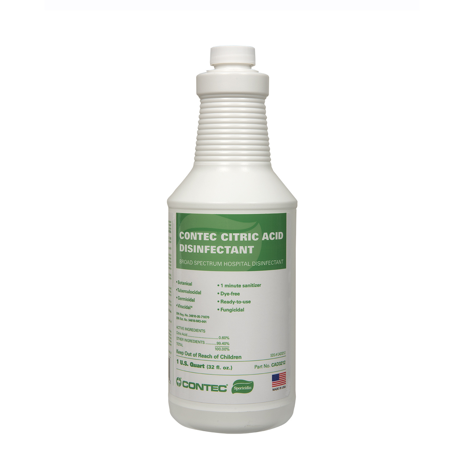 Contec® Citric Acid Disinfectant