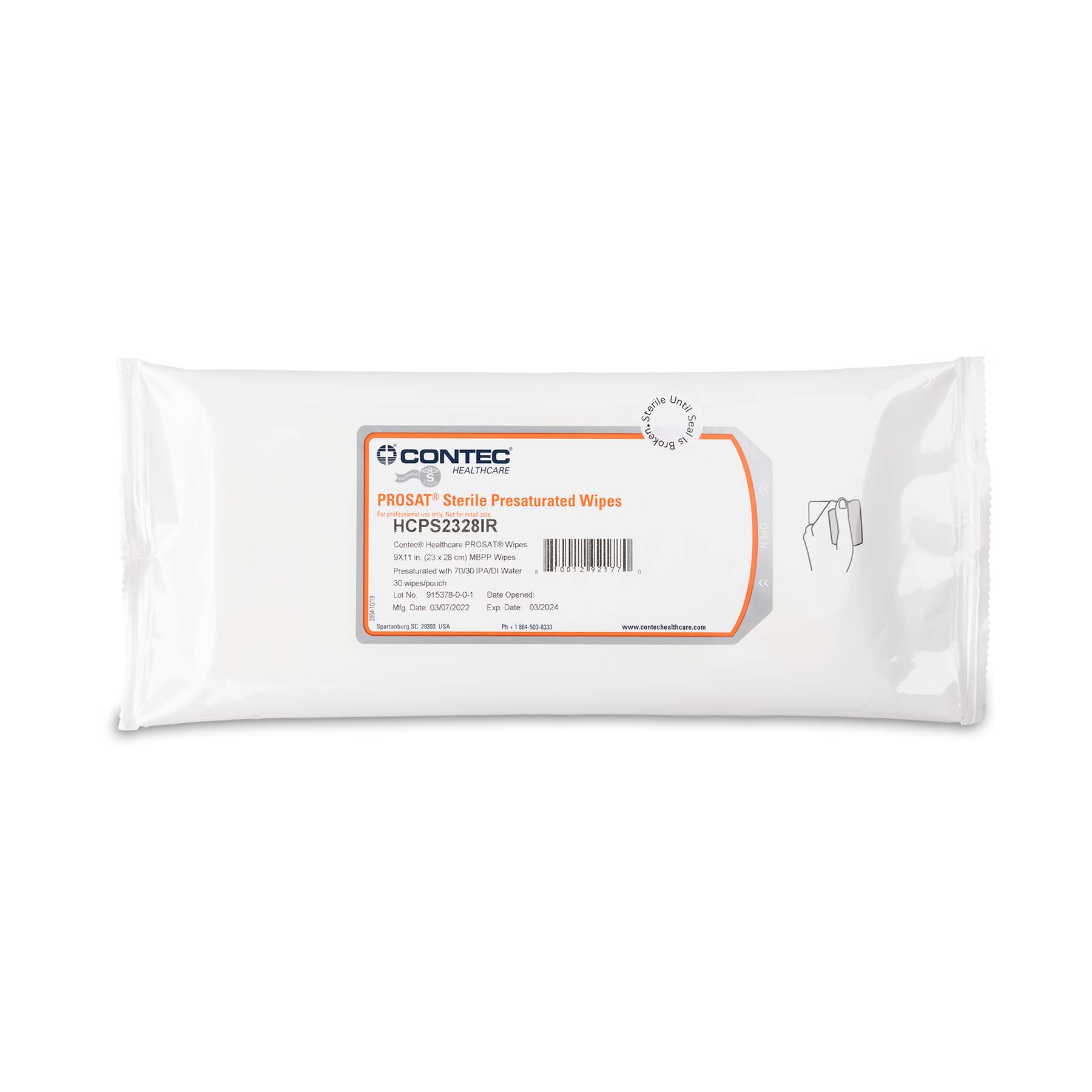 Industrial Hand Cleaning Wipes with Chelating Agent, Hydroknit®, 6 x 9 -  High-Tech Conversions